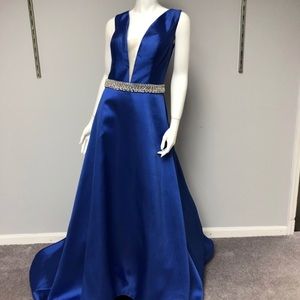 Blue Ball gown